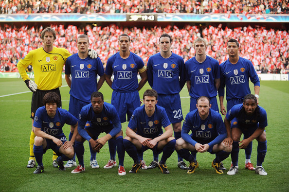 Retro 2008/09 Manchester United Third Away Soccer Jersey — archive reference